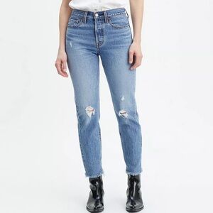 Levi’s Wedgie Fit Ankle Jeans sz 25 - Truth Unfolds Medium Wash 100% cotton